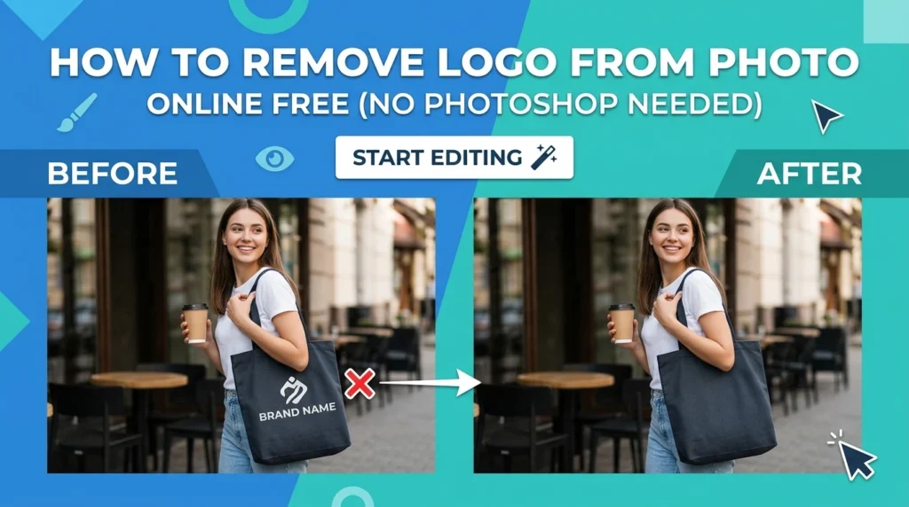 How to Remove Logo from Photo Online Free (No Photoshop Needed)